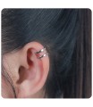 Surgical Steel Ear Cuff SSECC-04